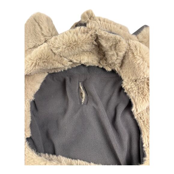 The Worthy Dog Pet Sweater Soft Coat Faux Fur Adjustable Size XL - Picture 4 of 8